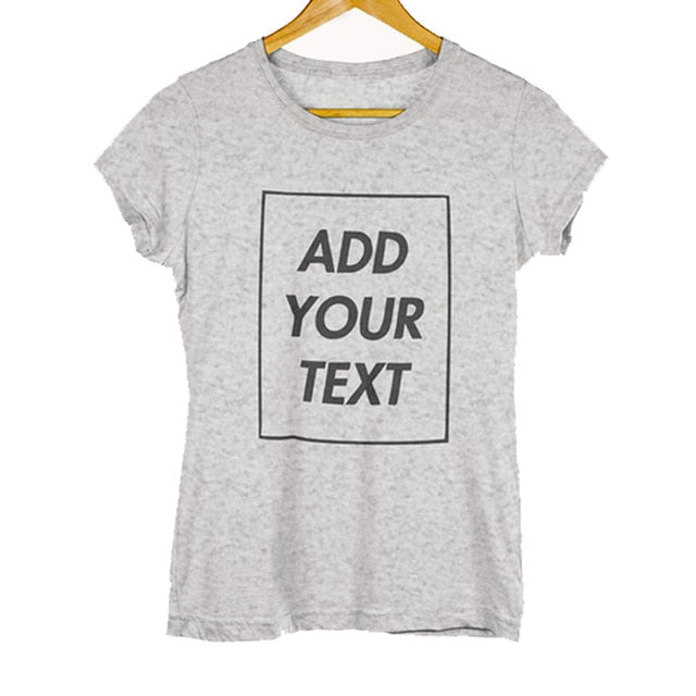 EU Size 100% Cotton Custom T Shirt Make Your Design Logo Text Men Women Print