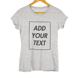 EU Size 100% Cotton Custom T Shirt Make Your Design Logo Text Men Women Print