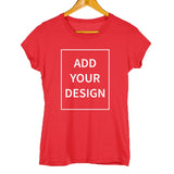 EU Size 100% Cotton Custom T Shirt Make Your Design Logo Text Men Women Print