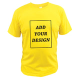 EU Size 100% Cotton Custom T Shirt Make Your Design Logo Text Men Women Print
