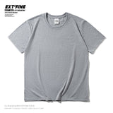 Combed Cotton Short Sleeve T-shirt Men 2021 Summer Casual Tshirt