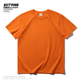 Combed Cotton Short Sleeve T-shirt Men 2021 Summer Casual Tshirt