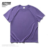 Combed Cotton Short Sleeve T-shirt Men 2021 Summer Casual Tshirt