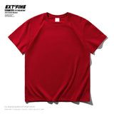 Combed Cotton Short Sleeve T-shirt Men 2021 Summer Casual Tshirt