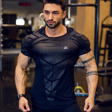 2021 New large-type Men Compression T-shirt men