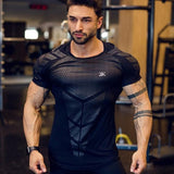 2021 New large-type Men Compression T-shirt men