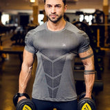 2021 New large-type Men Compression T-shirt men