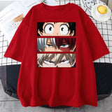 My Hero Academia Cute Anime T Shirt Women Casual Harajuku Tee Oversize Female T-Shirt Summer 2021 Woman Japan Clothes T Shirts