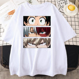 My Hero Academia Cute Anime T Shirt Women Casual Harajuku Tee Oversize Female T-Shirt Summer 2021 Woman Japan Clothes T Shirts