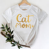 T-shirts Women 2021 Leopard Heart Casual 90s Fashion Trend Printing Clothes Graphic Tshirt Top Lady Print Female Tee T-Shirt