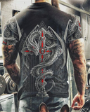 2021 Summer New Skull Printed T Shirt