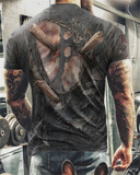 2021 Summer New Skull Printed T Shirt