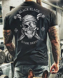 2021 Summer New Skull Printed T Shirt