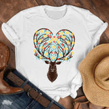 Women Lady Cartoon Butterfly Floral Elegant 2020 Fall Autumn Shirt Clothes Tshirt Tee Womens Top Female Print T Graphic T-shirt