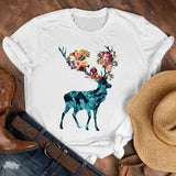 Women Lady Cartoon Butterfly Floral Elegant 2020 Fall Autumn Shirt Clothes Tshirt Tee Womens Top Female Print T Graphic T-shirt