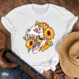 Women Lady Cartoon Butterfly Floral Elegant 2020 Fall Autumn Shirt Clothes Tshirt Tee Womens Top Female Print T Graphic T-shirt