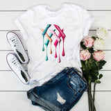 Women 2021 3D Print 90s  Fashion Tops Tumblr Tshirts T Clothes Shirt Womens Ladies Graphic Female Tee T-Shirt Clothing