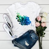 Women 2021 3D Print 90s  Fashion Tops Tumblr Tshirts T Clothes Shirt Womens Ladies Graphic Female Tee T-Shirt Clothing