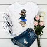 Women 2021 3D Print 90s  Fashion Tops Tumblr Tshirts T Clothes Shirt Womens Ladies Graphic Female Tee T-Shirt Clothing