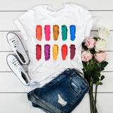 Women 2021 3D Print 90s  Fashion Tops Tumblr Tshirts T Clothes Shirt Womens Ladies Graphic Female Tee T-Shirt Clothing