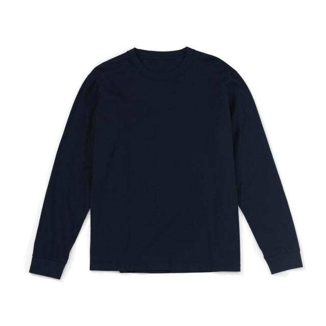 SIMWOOD 2021 Autumn new long sleeve t shirt men solid color 100% cotton o-neck tops plus size high quality t-shirt  SJ120967