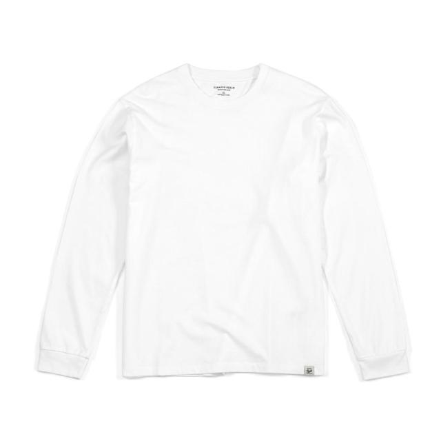 SIMWOOD 2021 Autumn new long sleeve t shirt men solid color 100% cotton o-neck tops plus size high quality t-shirt  SJ120967
