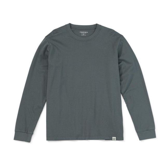 SIMWOOD 2021 Autumn new long sleeve t shirt men solid color 100% cotton o-neck tops plus size high quality t-shirt  SJ120967