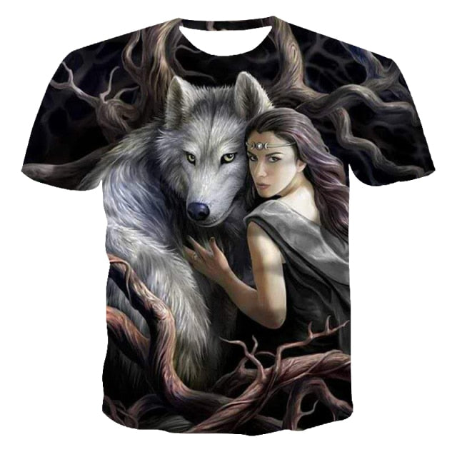 Summer Three-Dimensional Men T-Shirt Fashion O-Neck Casual Short Sleeve Oversized T-Shirt  Punk Style Casual Comfortable  Tops