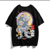 Women Oversize T Shirt White Cartoon Female Kawaii Tops Tee Short Sleeve Fashion Summer Funny T-Shirt For Girl Hip Hop Clothes